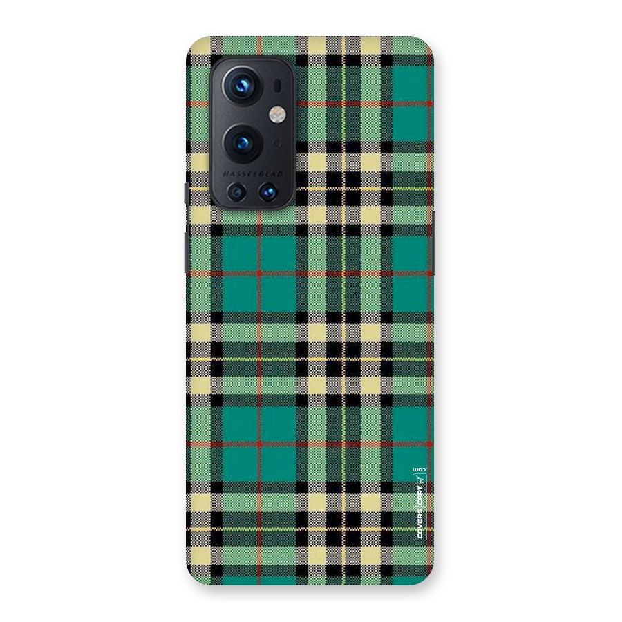 Green Check Back Case for OnePlus 9 Pro