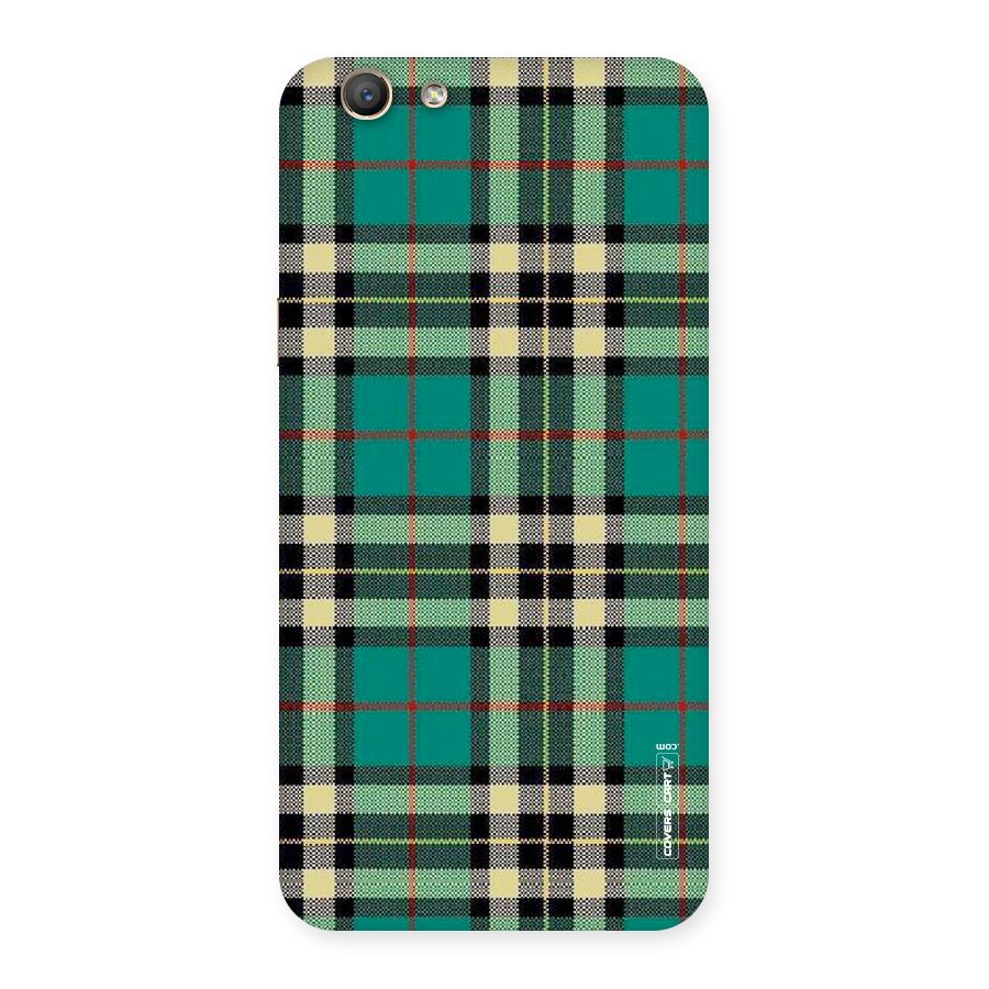 Green Check Back Case for Oppo A59