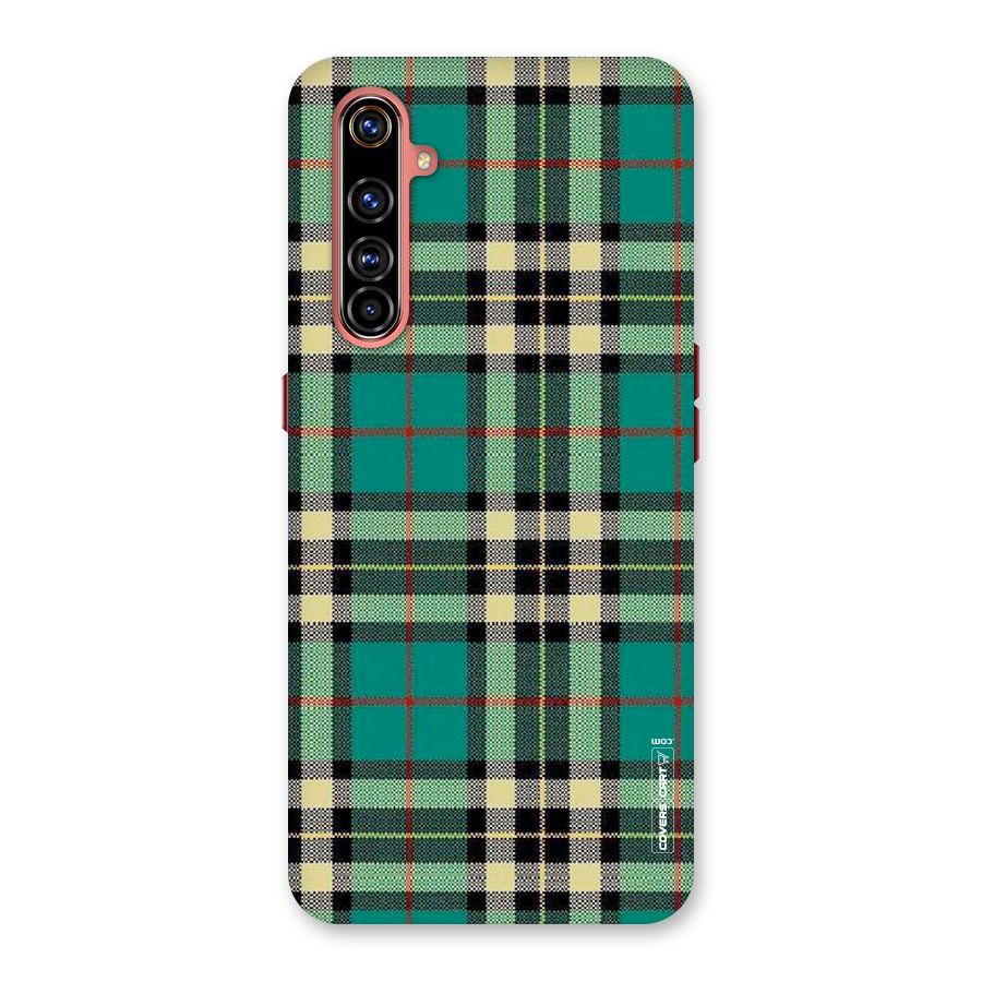 Green Check Back Case for Realme X50 Pro