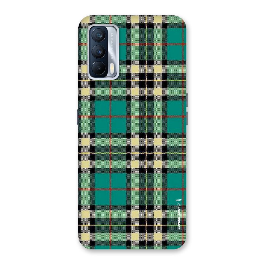 Green Check Back Case for Realme X7