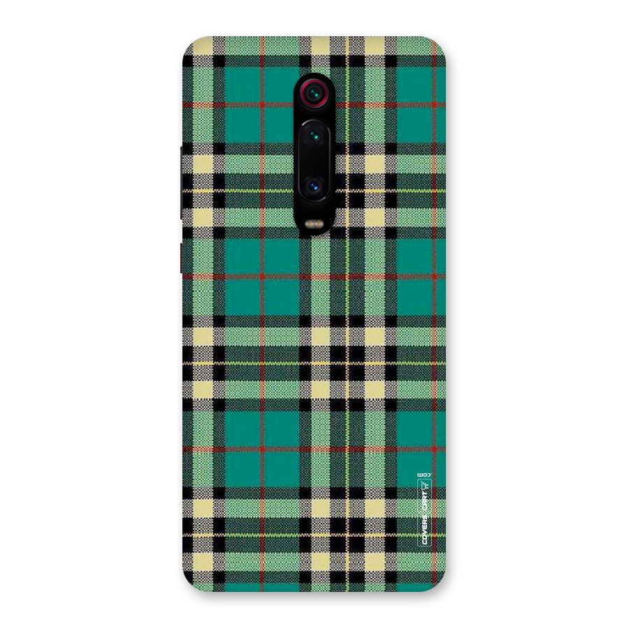 Green Check Back Case for Redmi K20