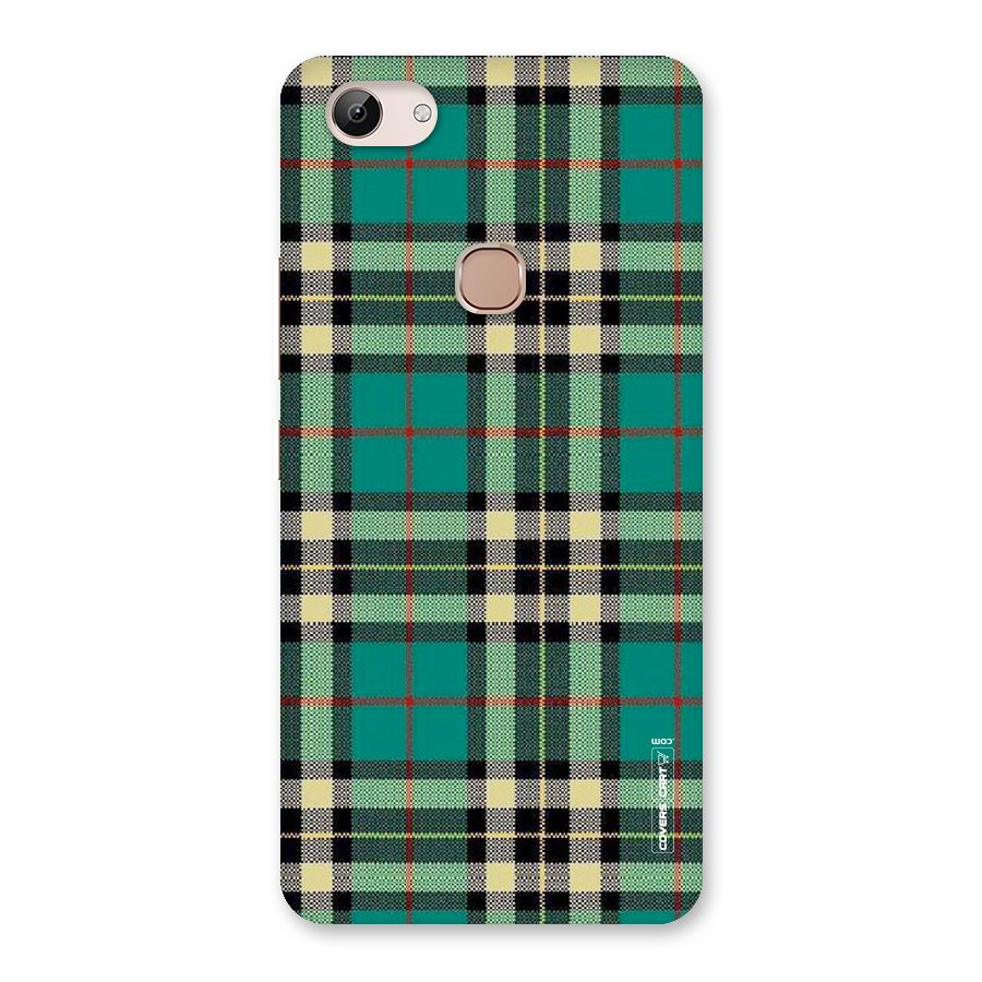 Green Check Back Case for Vivo Y83