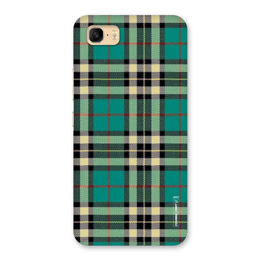 Green Check Back Case for Zenfone 3s Max