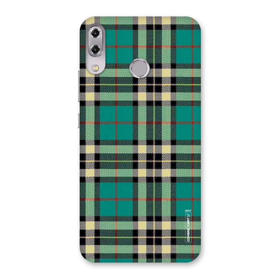 Green Check Back Case for Zenfone 5Z
