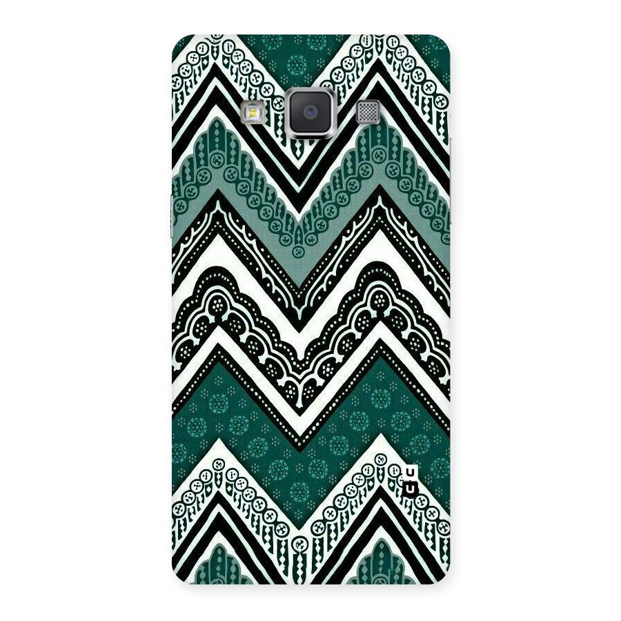 Green Chevron Back Case for Galaxy Grand 3