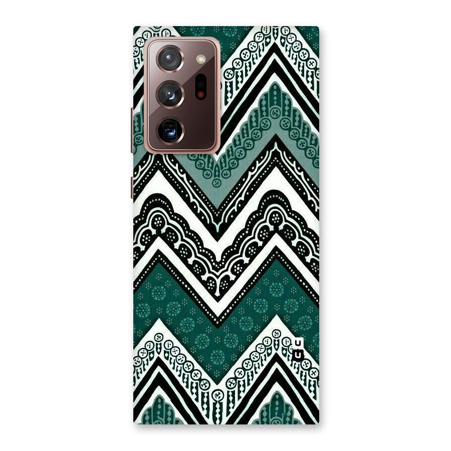 Green Chevron Back Case for Galaxy Note 20 Ultra