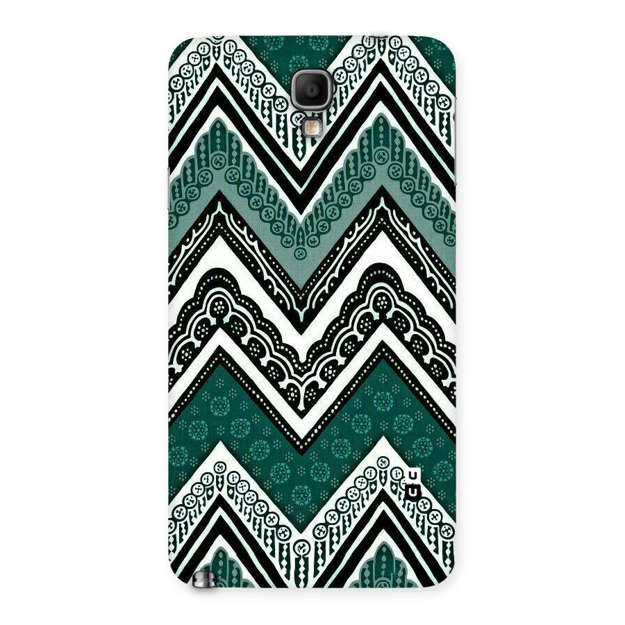 Green Chevron Back Case for Galaxy Note 3 Neo