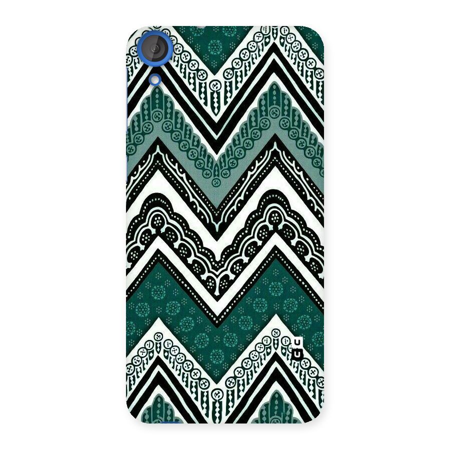 Green Chevron Back Case for HTC Desire 820