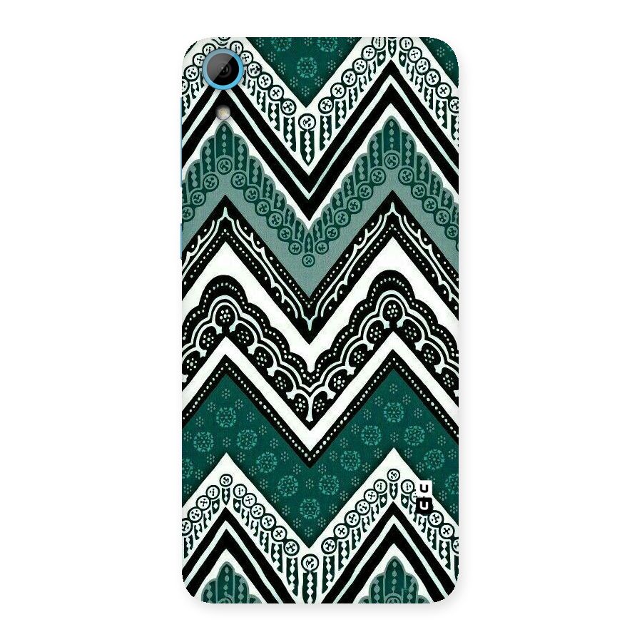 Green Chevron Back Case for HTC Desire 826