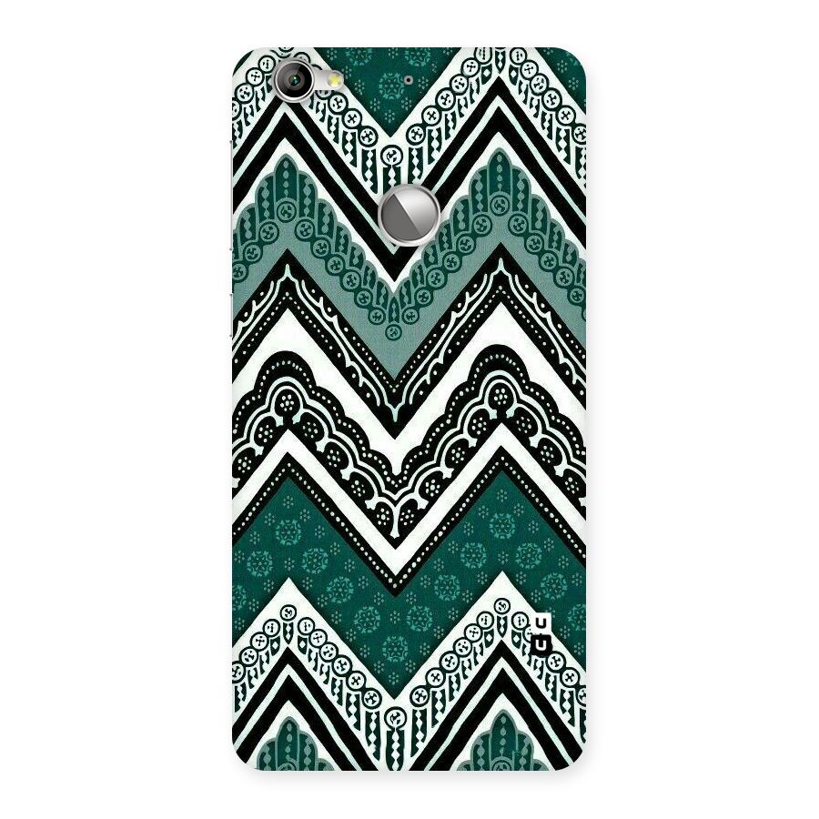 Green Chevron Back Case for LeTV Le 1s