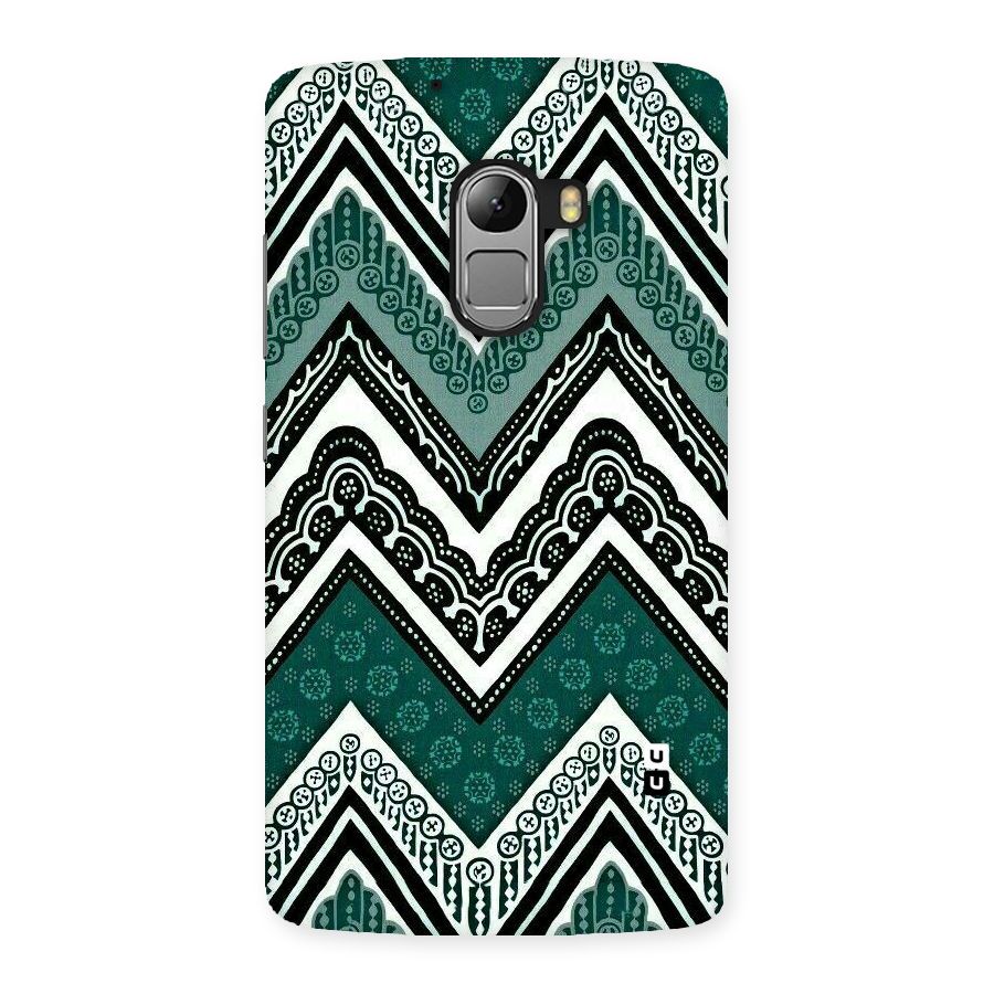 Green Chevron Back Case for Lenovo K4 Note