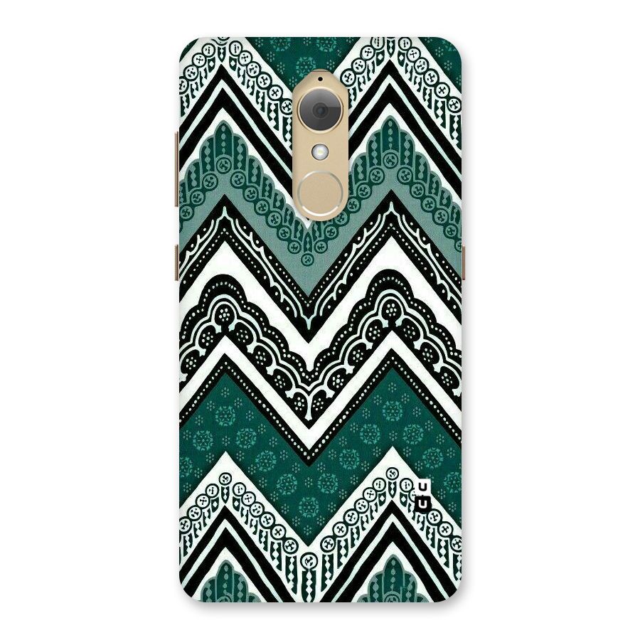Green Chevron Back Case for Lenovo K8