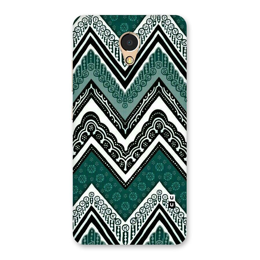 Green Chevron Back Case for Lenovo P2