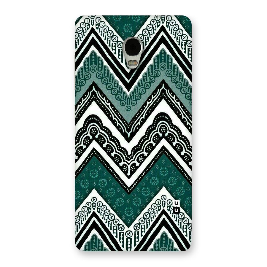 Green Chevron Back Case for Lenovo Vibe P1