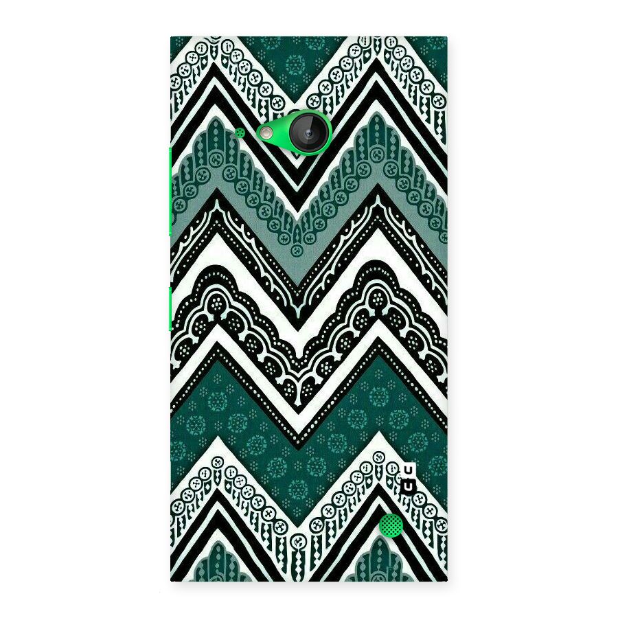 Green Chevron Back Case for Lumia 730