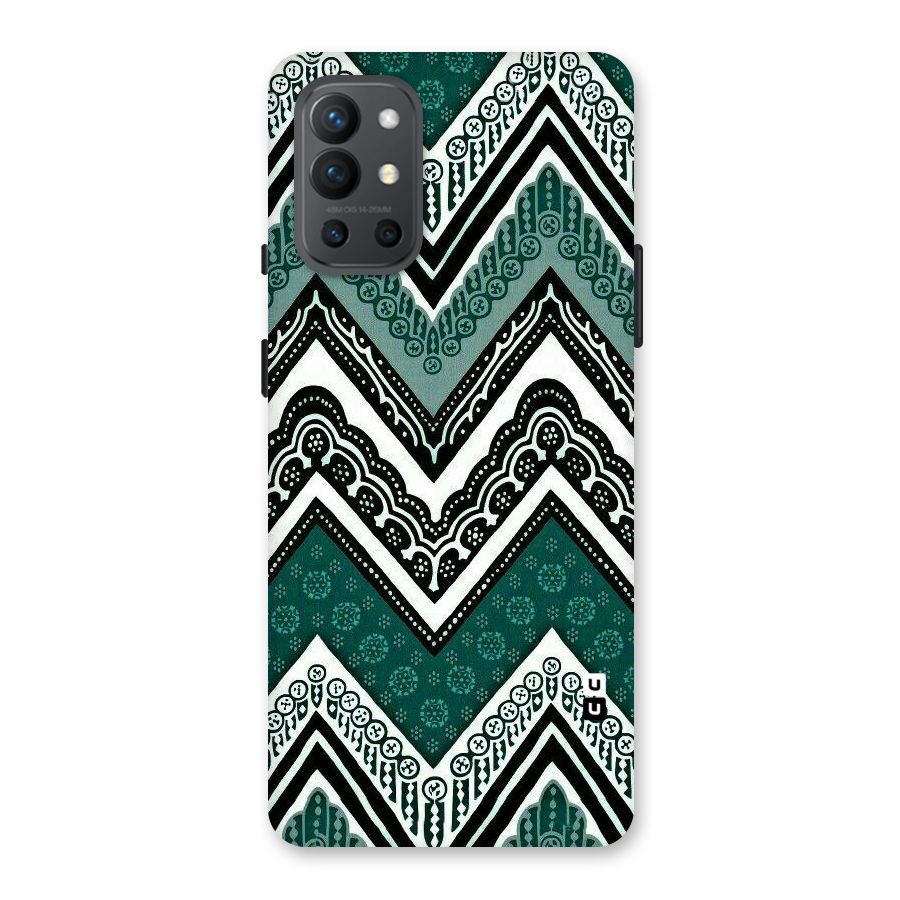 Green Chevron Back Case for OnePlus 9R