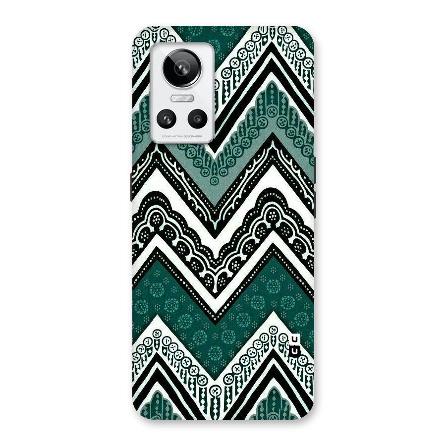 Green Chevron Back Case for Realme GT Neo 3