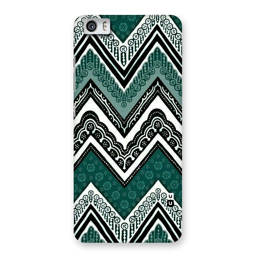 Green Chevron Back Case for Xiaomi Redmi Mi5