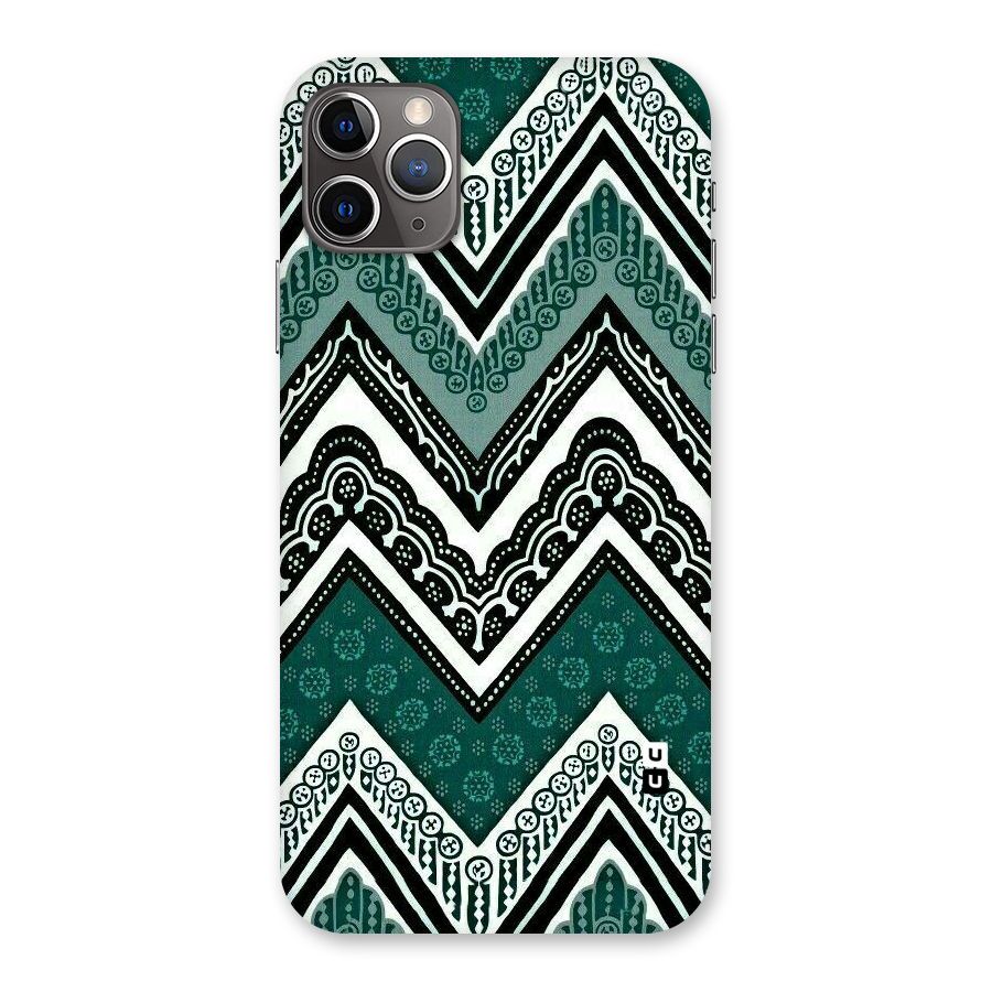 Green Chevron Back Case for iPhone 11 Pro Max