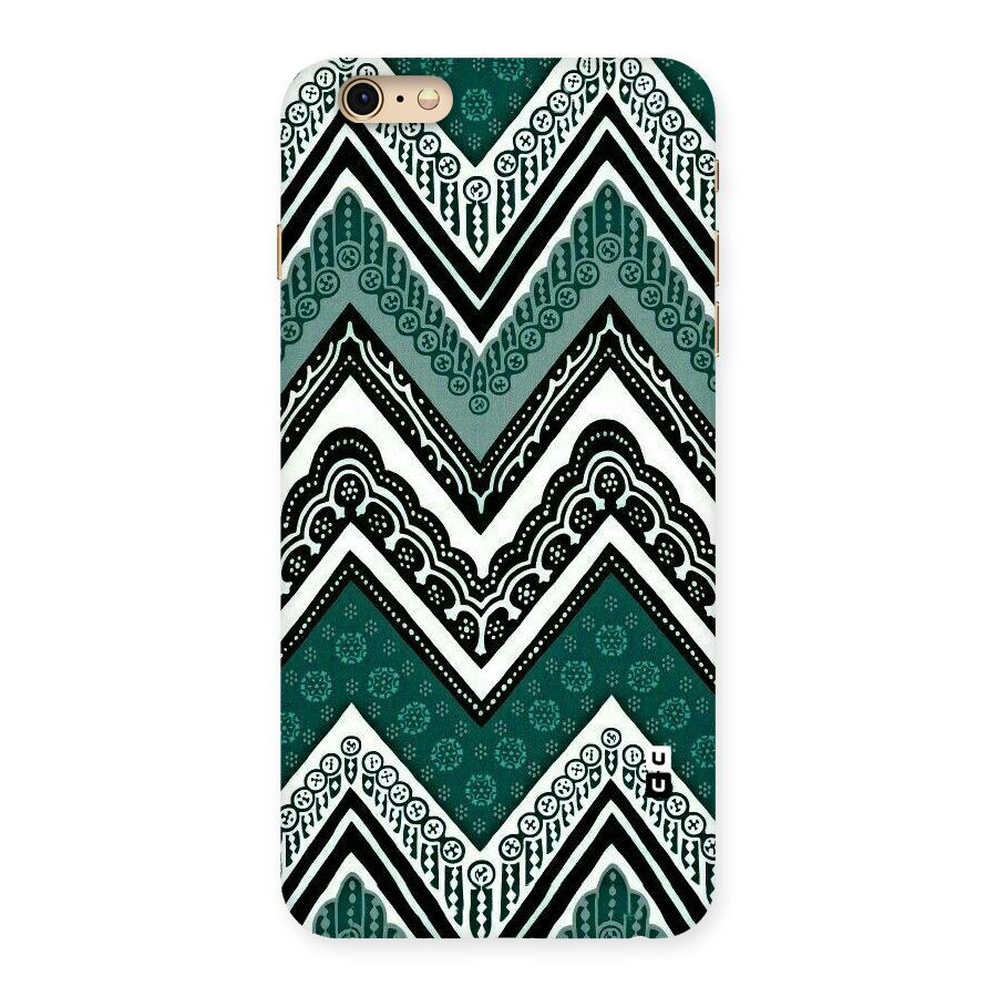 Green Chevron Back Case for iPhone 6 Plus 6S Plus