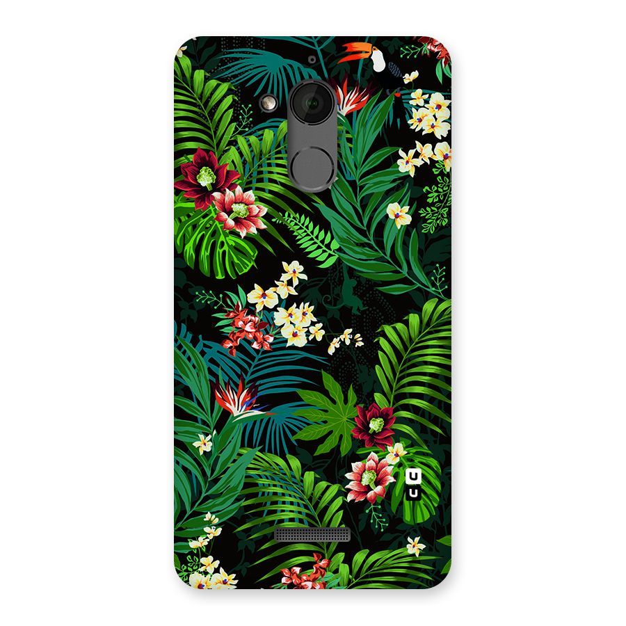 Green Leaf Design Back Case for Coolpad Note 5