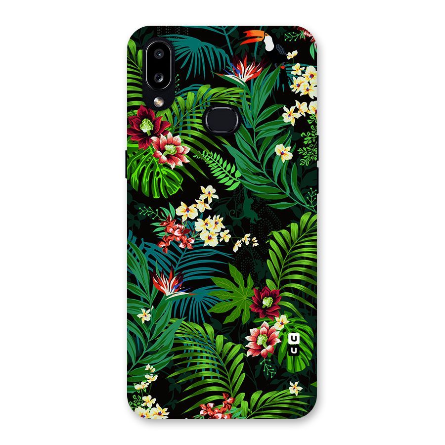 Green Leaf Design Back Case for Galaxy A10s