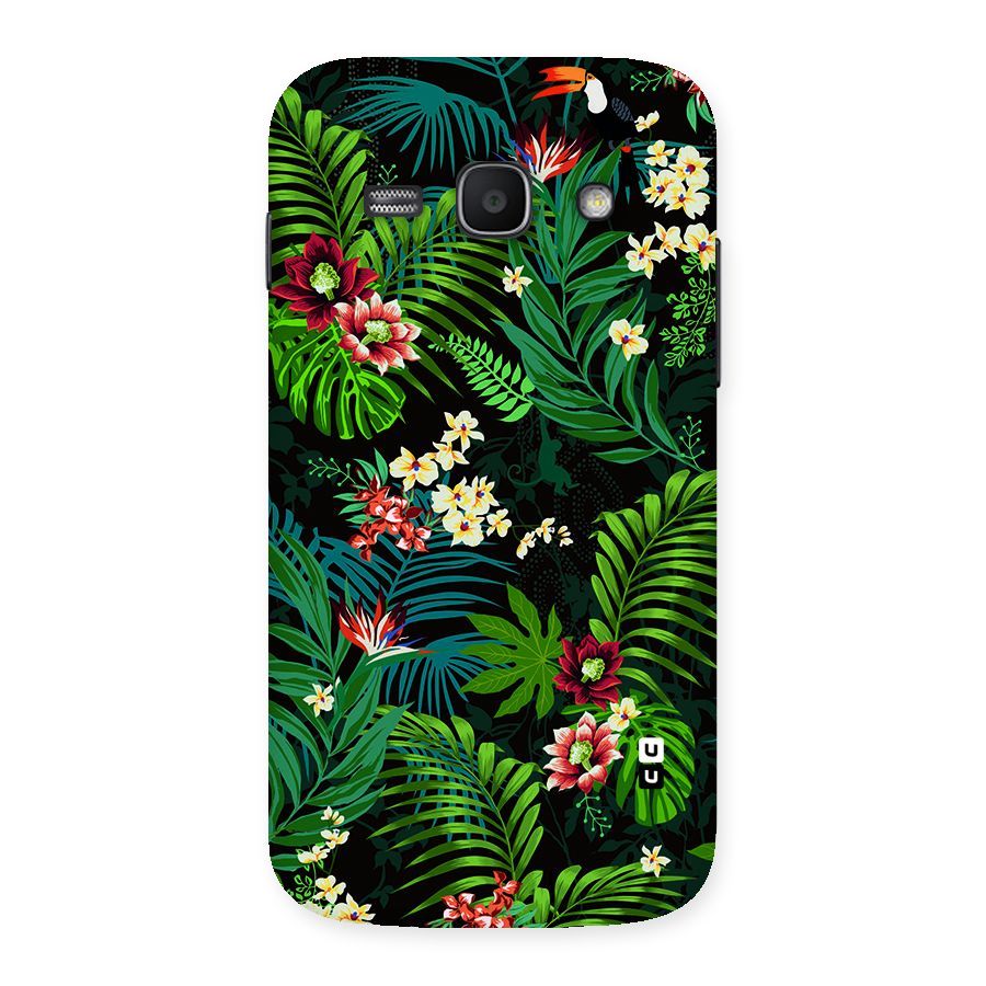 Green Leaf Design Back Case for Galaxy Ace 3