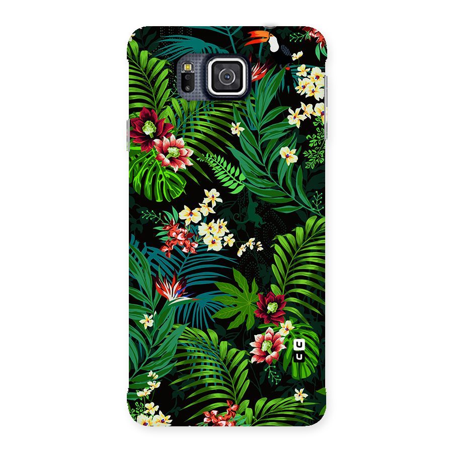 Green Leaf Design Back Case for Galaxy Alpha