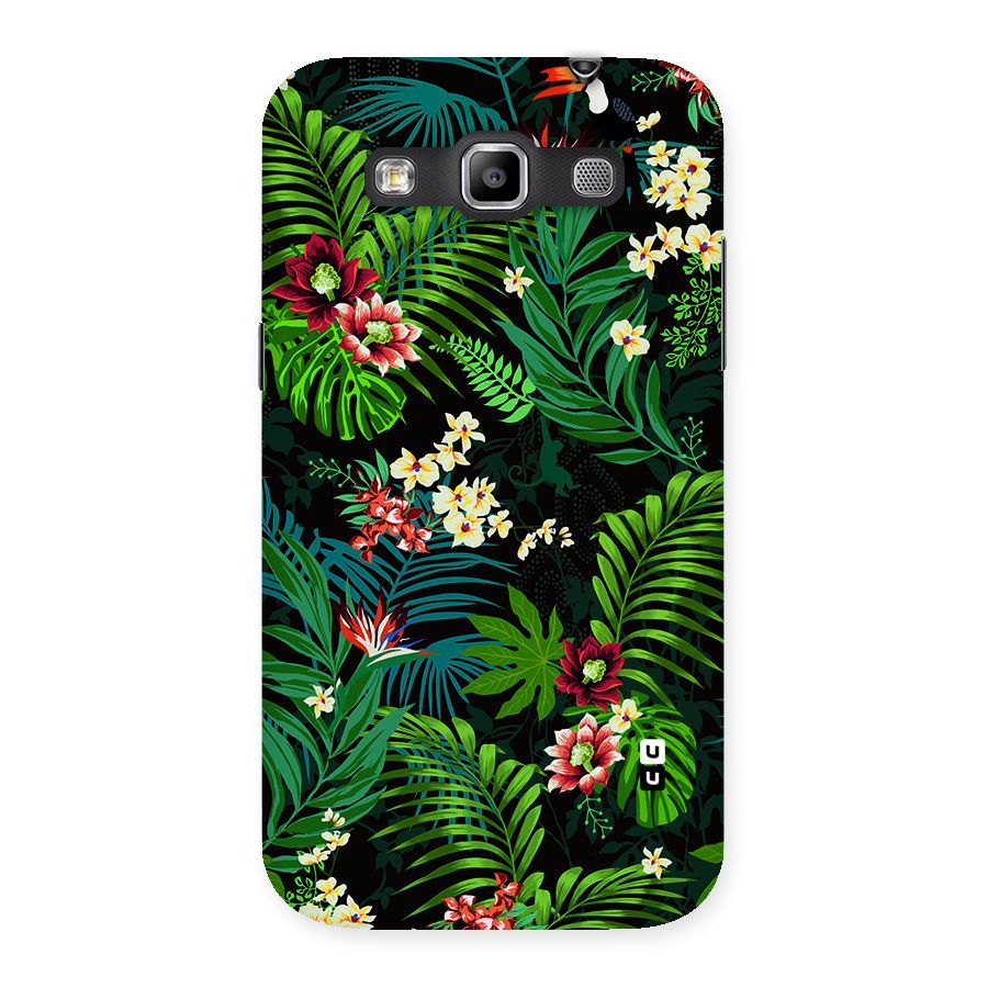 Green Leaf Design Back Case for Galaxy Grand Quattro