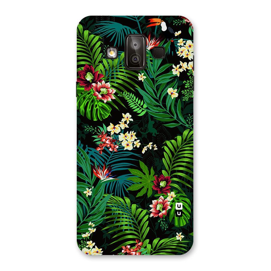 Green Leaf Design Back Case for Galaxy J7 Duo