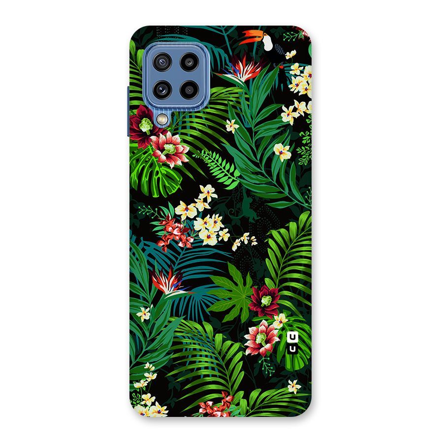 Green Leaf Design Back Case for Galaxy M32
