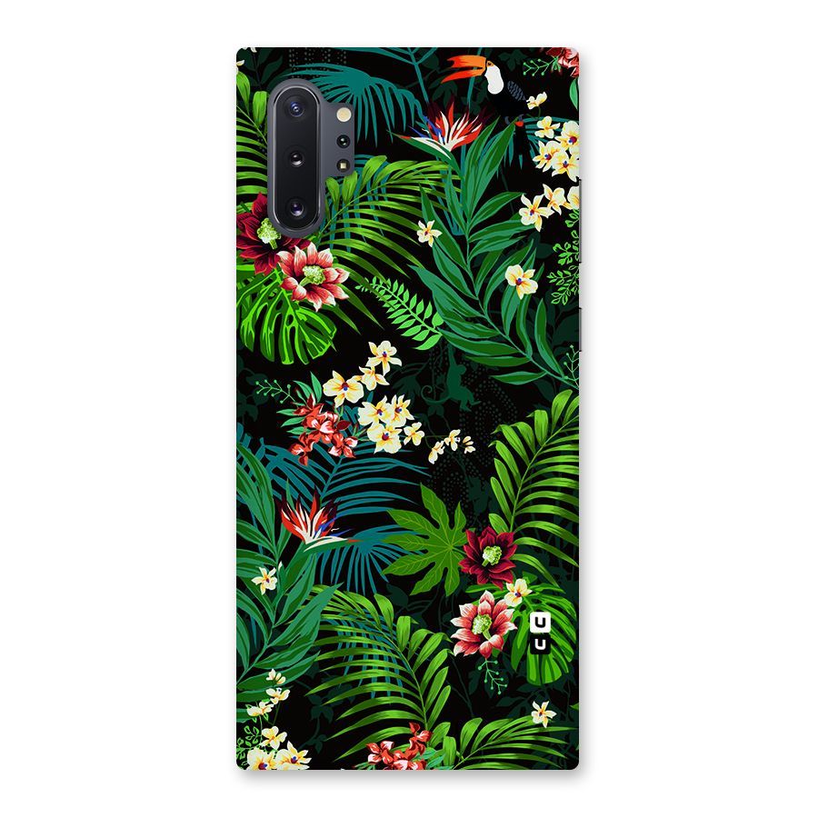 Green Leaf Design Back Case for Galaxy Note 10 Plus