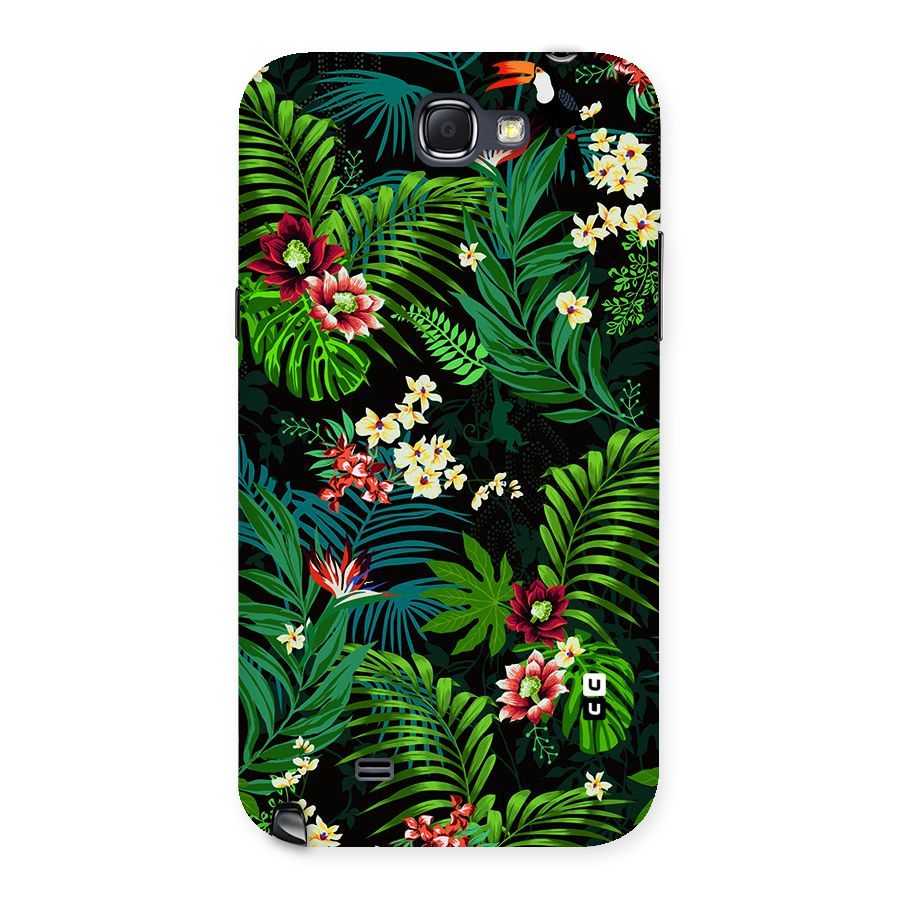 Green Leaf Design Back Case for Galaxy Note 2