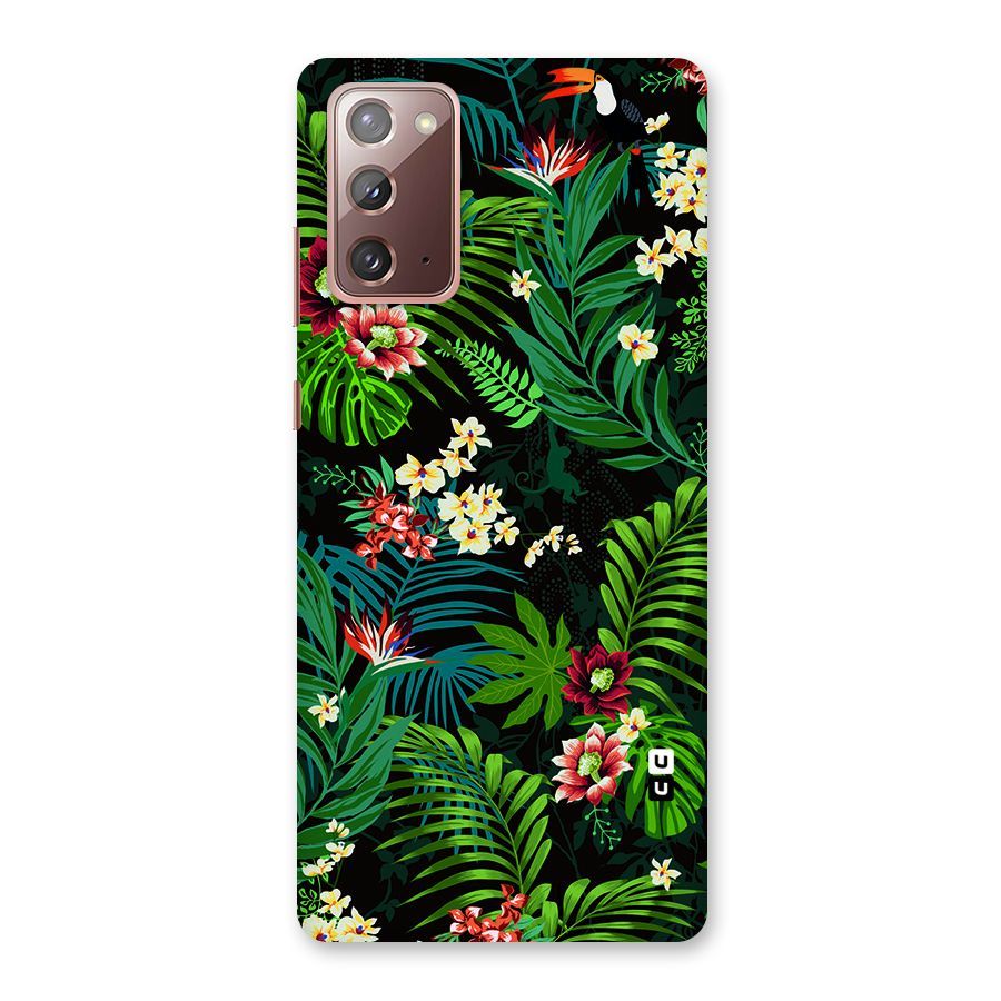 Green Leaf Design Back Case for Galaxy Note 20