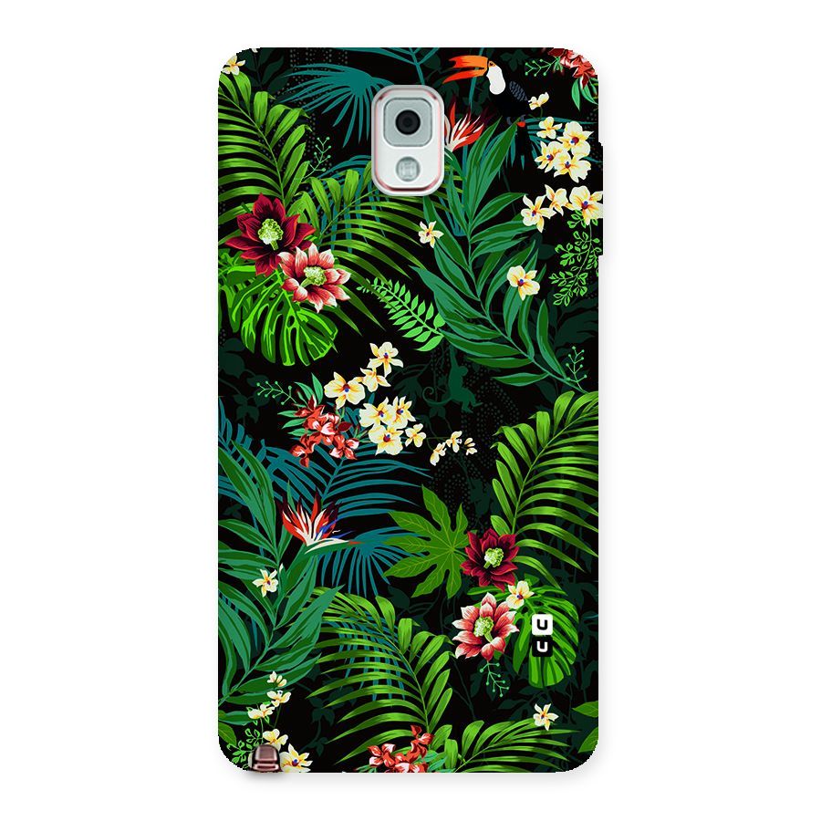 Green Leaf Design Back Case for Galaxy Note 3