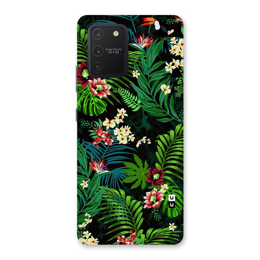 Green Leaf Design Back Case for Galaxy S10 Lite