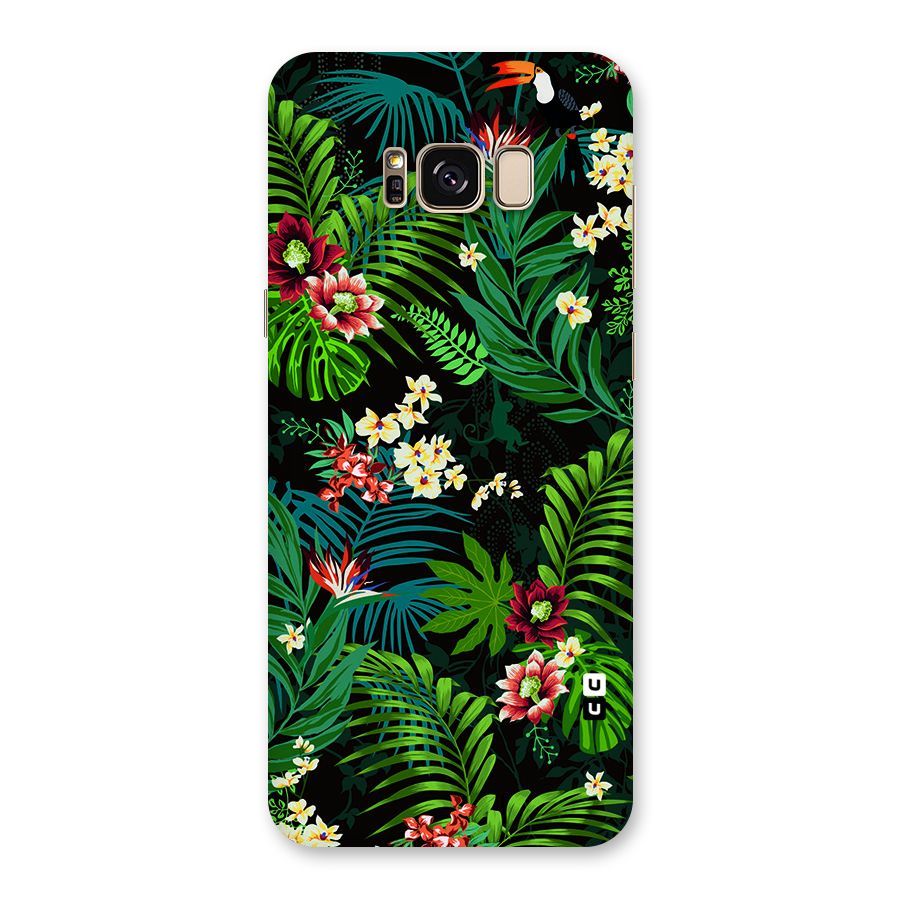 Green Leaf Design Back Case for Galaxy S8 Plus