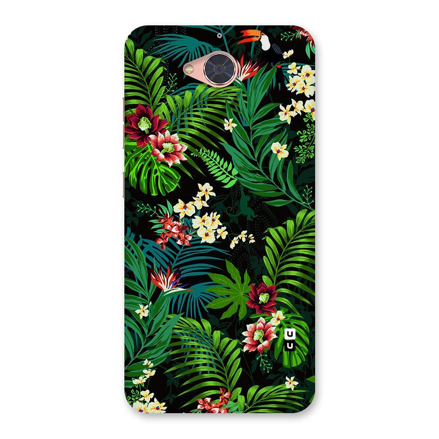 Green Leaf Design Back Case for Gionee S6 Pro