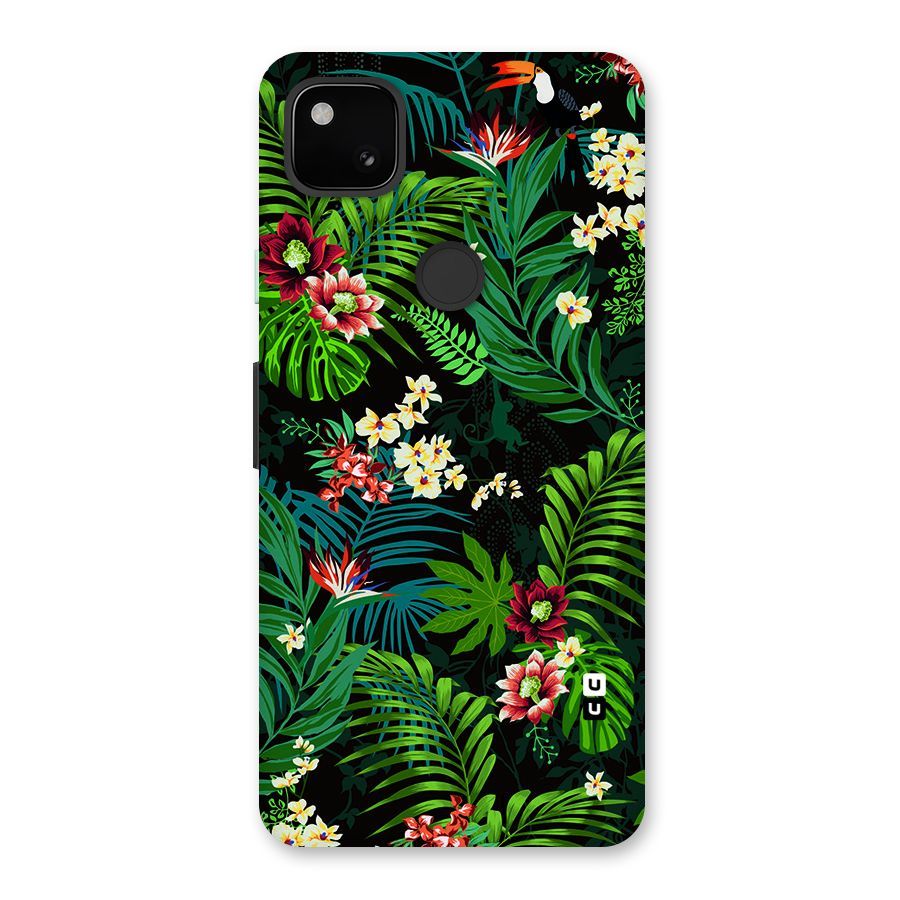 Green Leaf Design Back Case for Google Pixel 4a