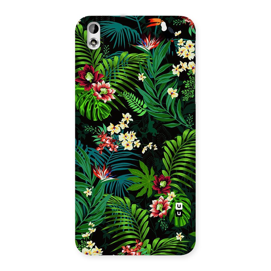 Green Leaf Design Back Case for HTC Desire 816g