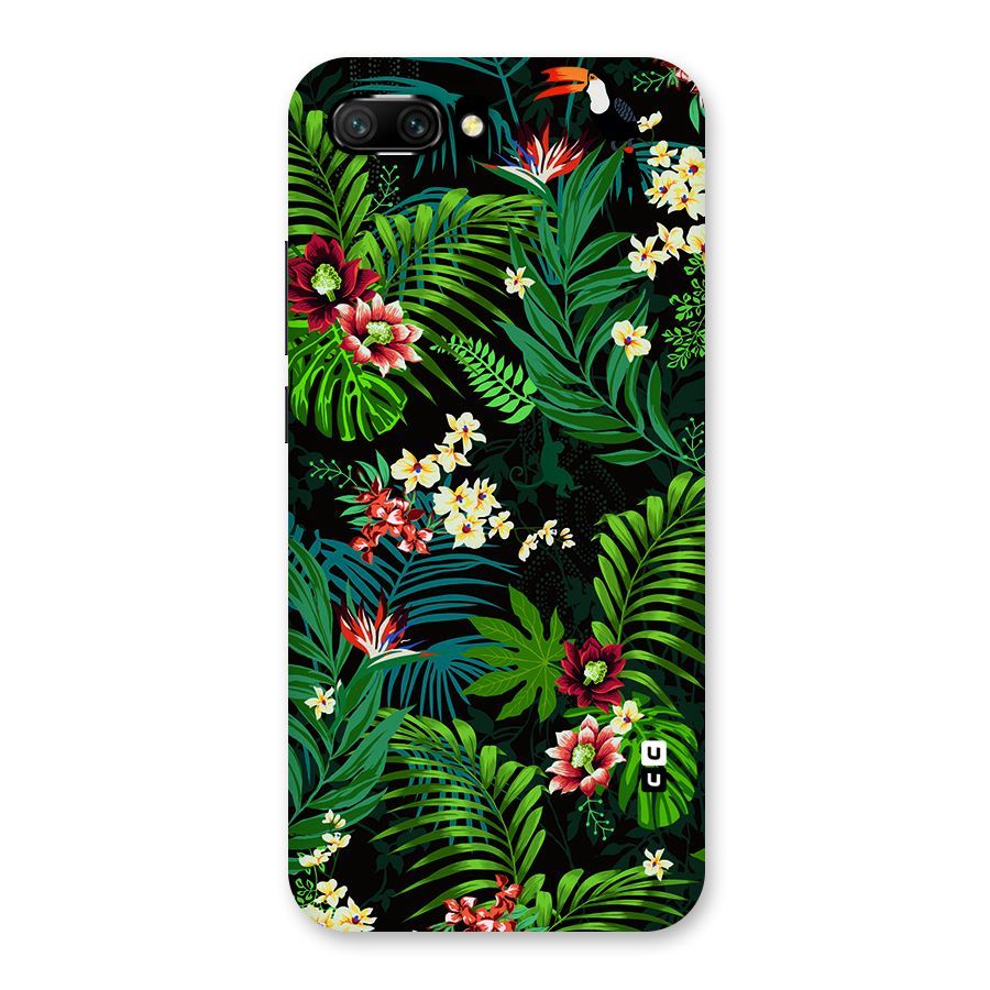 Green Leaf Design Back Case for Honor 10