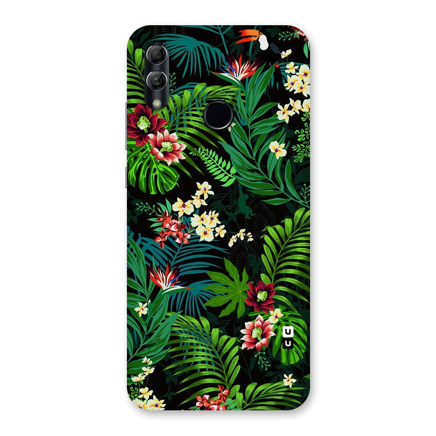 Green Leaf Design Back Case for Honor 10 Lite