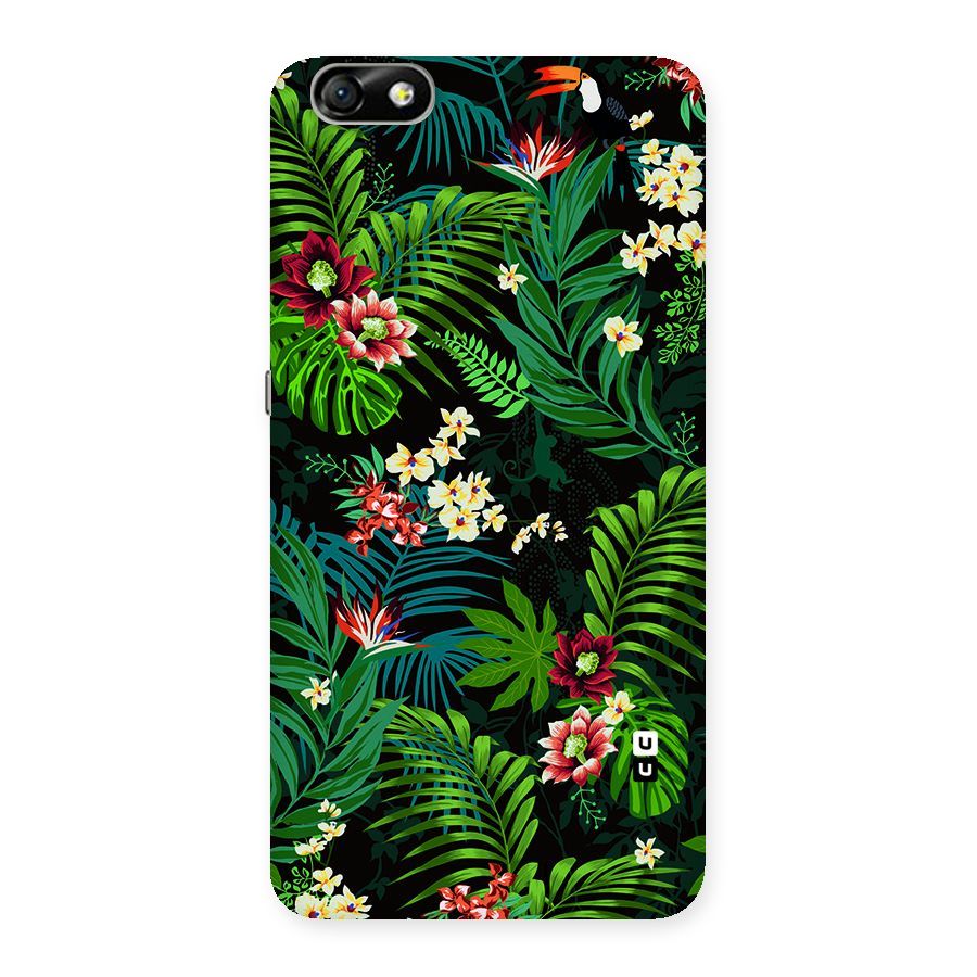Green Leaf Design Back Case for Honor 4X