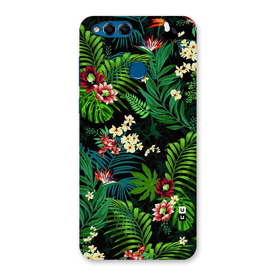 Green Leaf Design Back Case for Honor 7X