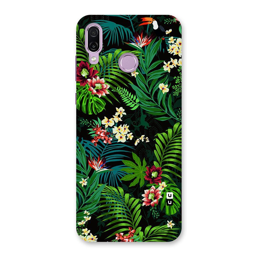 Green Leaf Design Back Case for Honor Play