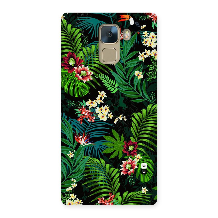 Green Leaf Design Back Case for Huawei Honor 7