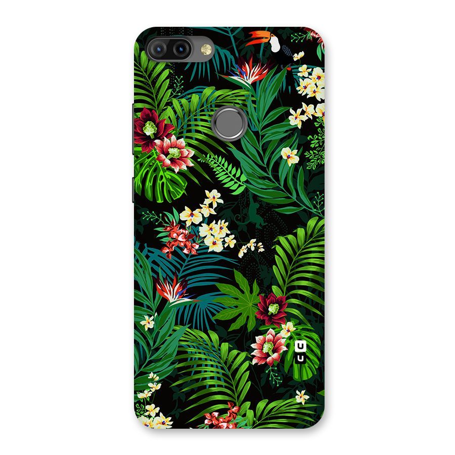 Green Leaf Design Back Case for Infinix Hot 6 Pro