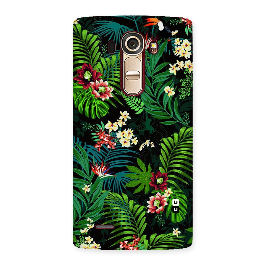 Green Leaf Design Back Case for LG G4