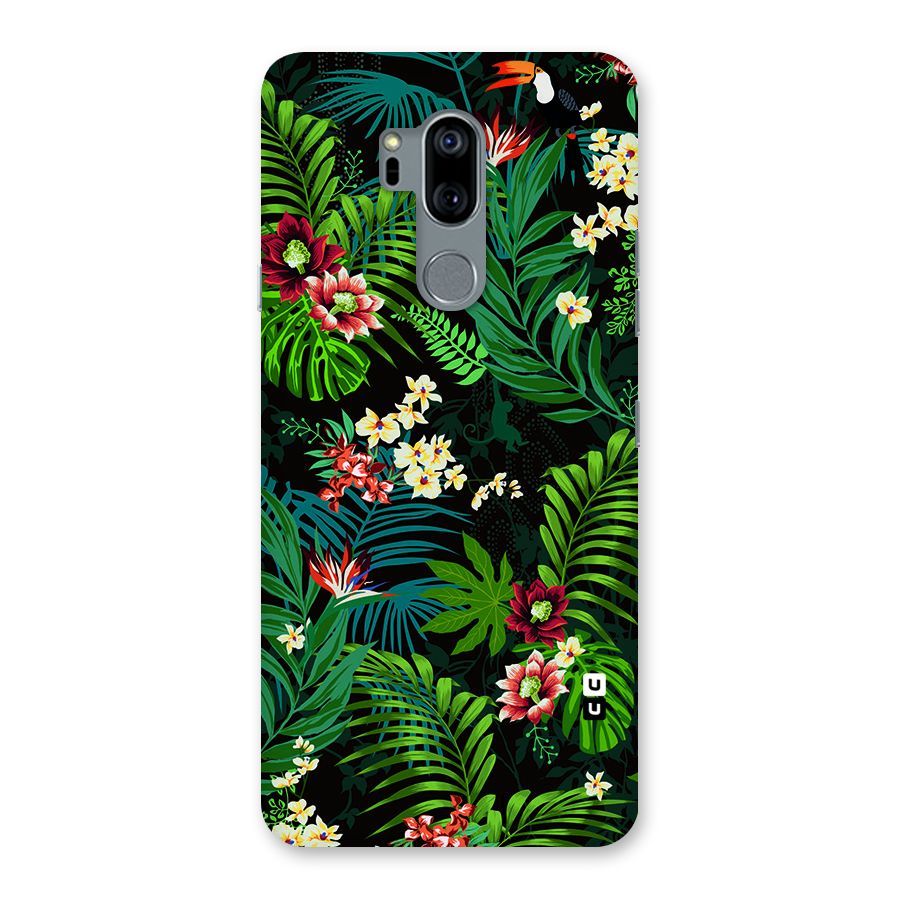 Green Leaf Design Back Case for LG G7