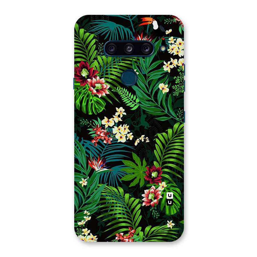 Green Leaf Design Back Case for LG  V40 ThinQ